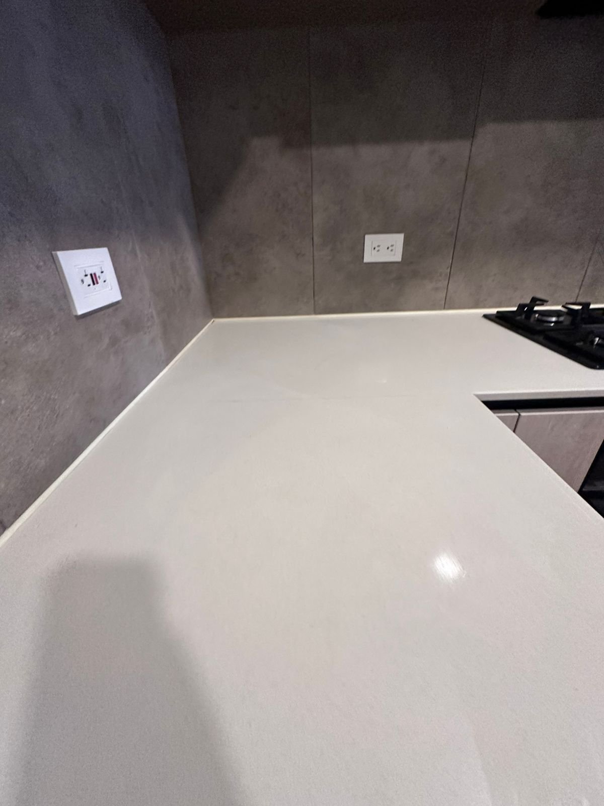 Baño con piedra natural